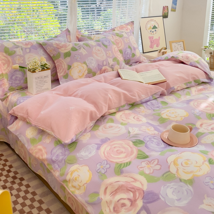 91家纺网 家纺一手货源 找家纺 （总）春雨家居 2025新款全棉喷气印花系列单被套