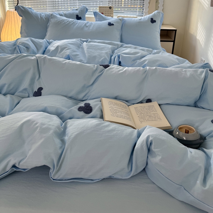 91家纺网 家纺一手货源 找家纺 （总）布可家纺 2025新款水洗棉毛巾绣四件套