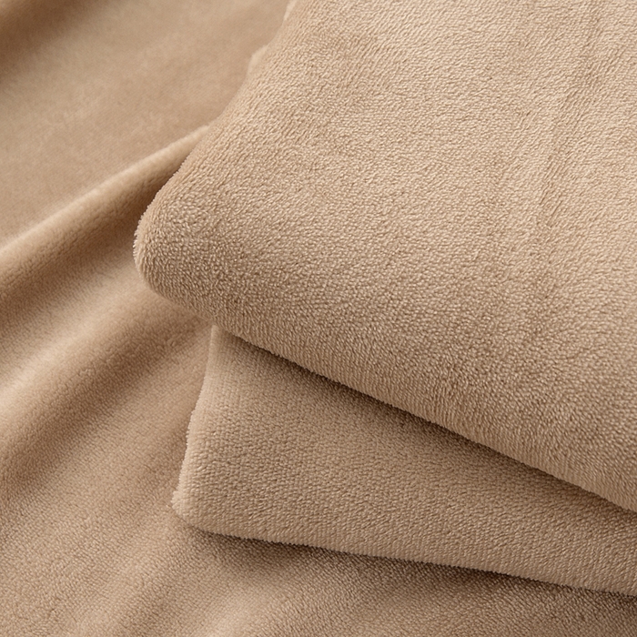 91家纺网 家纺一手货源 找家纺 棉乐町 2025新款纯色牛奶绒床单素色床单跨境外贸直播爆款 茶咖色