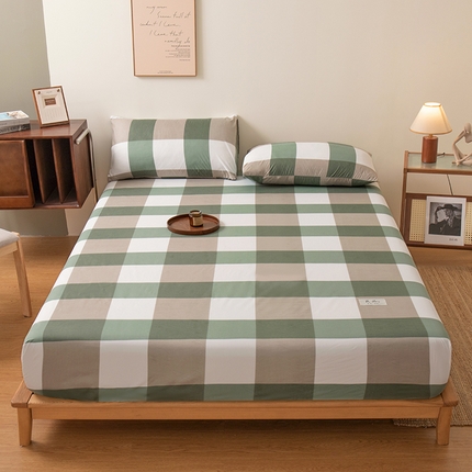 91家纺网 家纺一手货源 找家纺 （总）暖季家纺 2025新款单层无印风防水床笠