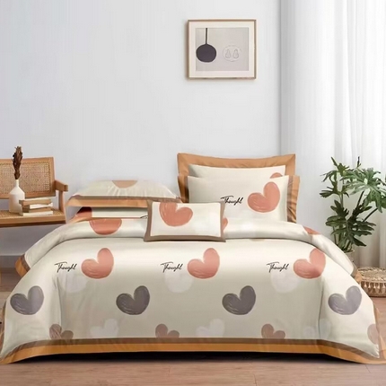 91家纺网 家纺一手货源 找家纺 （总）未来家居 2024新款3221全棉加厚款磨毛SD四件套