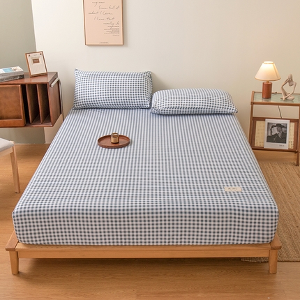 91家纺网 家纺一手货源 找家纺 （总）暖季家纺 2025新款单层无印风防水床笠