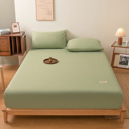 91家纺网 家纺一手货源 找家纺 （总）暖季家纺 2025新款单层无印风防水床笠