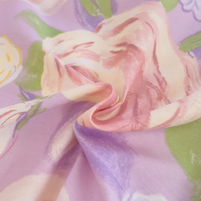 91家纺网 家纺一手货源 找家纺 （总）春雨家居 2025新款全棉喷气印花四件套