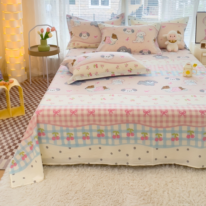 91家纺网 家纺一手货源 找家纺 （总）春雨家居 2025新款全棉喷气印花系列单床单