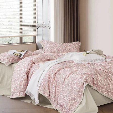 91家纺网 家纺一手货源 找家纺 （总）未来家居 2024新款3221全棉加厚款磨毛SD四件套