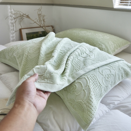 91家纺网 家纺一手货源 找家纺 （总）爱港家纺 2024新款全棉老式毛圈枕巾 老上海老牌枕巾 防滑隔脏怀旧纯棉枕巾