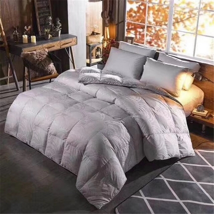 91家纺网 家纺一手货源 找家纺 （总）颐羽达 新款柔赛丝提花双层羽绒被被壳 防钻绒鹅绒被内胆芯被壳