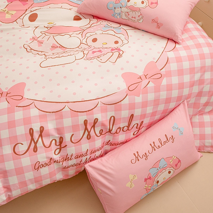 91家纺网 家纺一手货源 找家纺 睡棉坊 2024新款库洛米正版带标可拆洗冬被A版全棉13070B版豆豆绒单被套绒被子 玩偶美乐蒂