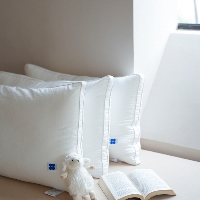 91家纺网 家纺一手货源 找家纺 （总）小春日和 2024新款糯高中低立体边护颈枕48×74高枕高弹枕芯学生枕头低枕成人枕芯