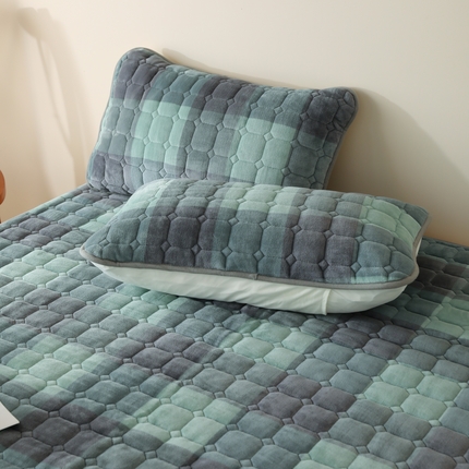 91家纺网 家纺一手货源 找家纺 （总）凌云家纺 2025新款牛奶绒夹棉枕套