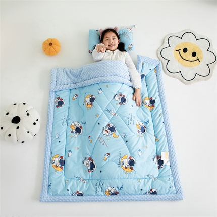 91家纺网 家纺一手货源 找家纺 （总）嗨皮宝贝 2024新款全棉儿童豆豆被空调被夏凉被幼儿园宝宝午睡春秋四季通用