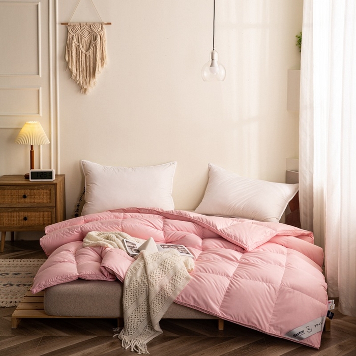 91家纺网 家纺一手货源 找家纺 （总）颐羽达 厂家供应自充绒半成品内胆芯布料 柔赛丝纯色单立体羽绒被壳