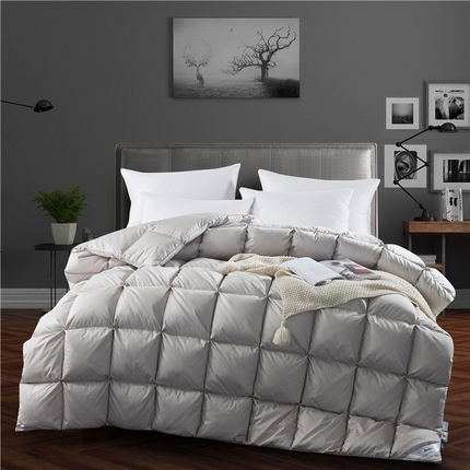 91家纺网 家纺一手货源 找家纺 （总）颐羽达 80s全棉贡缎柔赛丝面包羽绒被被壳 自充绒鸭绒被内胆芯布料