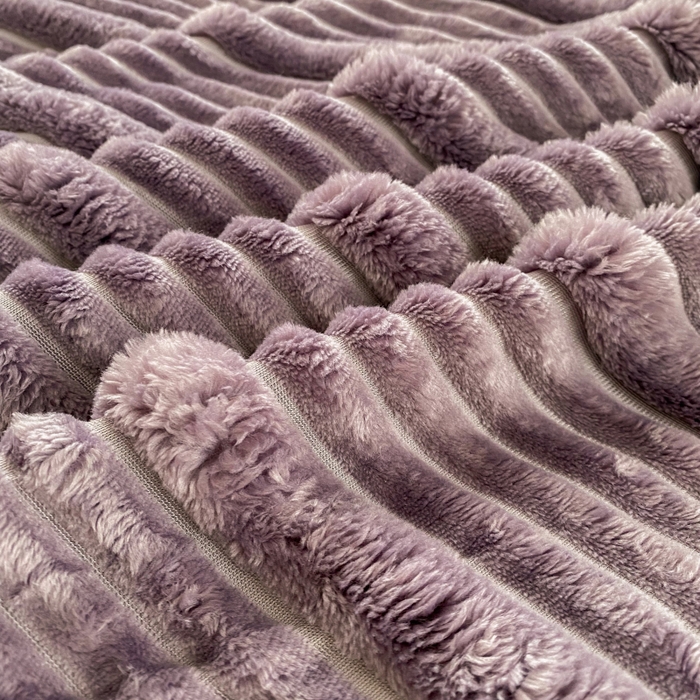 91家纺网 家纺一手货源 找家纺 潮邦创意家居 2025新款澳密绒双面加厚毯毛毯盖毯 澳密绒-梦幻紫