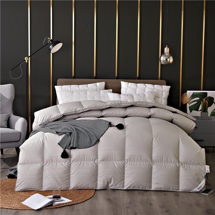 91家纺网 家纺一手货源 找家纺 （总）颐羽达 厂家供应全棉100s金银丝单立体羽绒被壳 高密度防钻绒鹅绒被被套