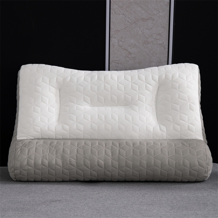 91家纺网 家纺一手货源 找家纺 （总）大熊枕芯 2024新款绗绣牵引枕 枕头枕芯