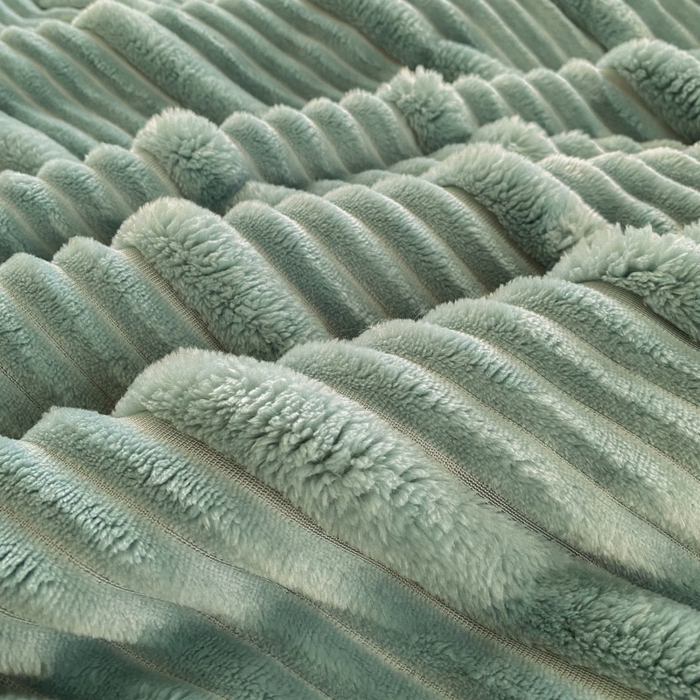 91家纺网 家纺一手货源 找家纺 潮邦创意家居 2025新款澳密绒双面加厚毯毛毯盖毯 澳密绒-岩绿