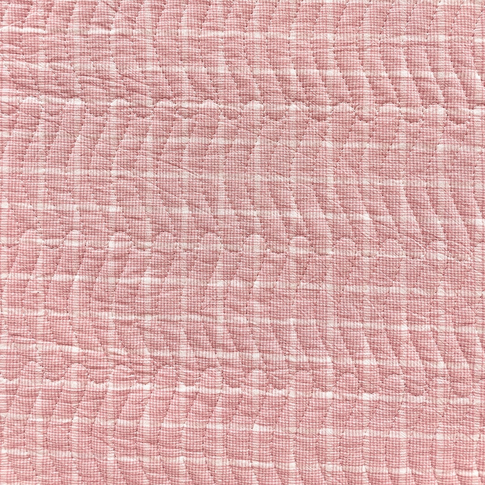 91家纺网 家纺一手货源 找家纺 羽爱家纺 2024新款全棉色织水洗宝宝绒床盖三件套 樱花格