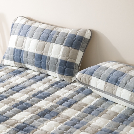 91家纺网 家纺一手货源 找家纺 （总）凌云家纺 2025新款牛奶绒夹棉枕套