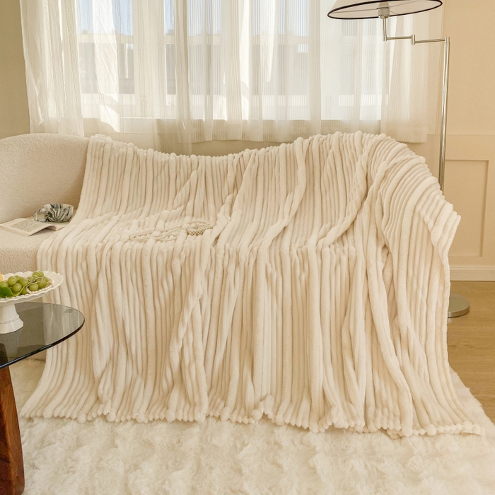 91家纺网 家纺一手货源 找家纺 （总）潮邦创意家居 2025新款澳密绒双面加厚毯毛毯盖毯