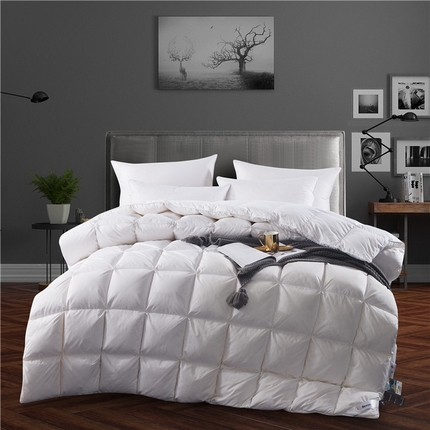 91家纺网 家纺一手货源 找家纺 （总）颐羽达 80s全棉贡缎柔赛丝面包羽绒被被壳 自充绒鸭绒被内胆芯布料