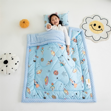 91家纺网 家纺一手货源 找家纺 （总）嗨皮宝贝 2024新款全棉儿童豆豆被空调被夏凉被幼儿园宝宝午睡春秋四季通用