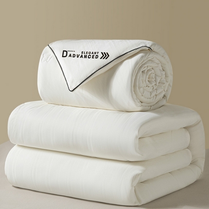 91家纺网 家纺一手货源 找家纺 （总）帕拉美拉 2025新款罗文条提花玉米双胎被被子被芯