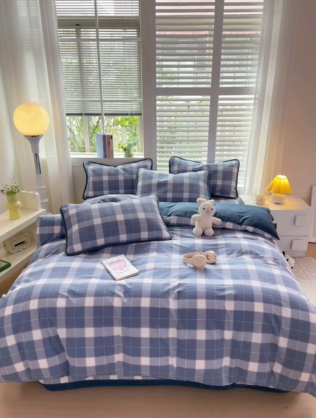 91家纺网 家纺一手货源 找家纺 羽爱家纺 2024新款全棉色织水洗宝宝绒床盖四件套 木兰