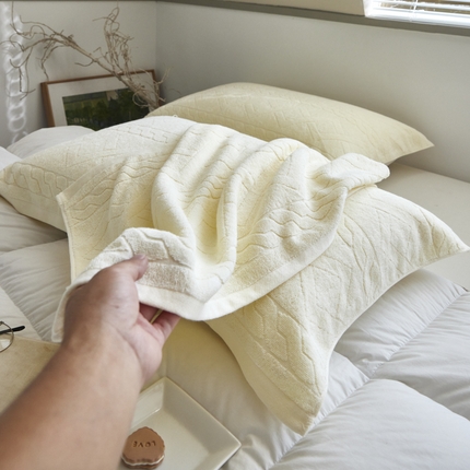 91家纺网 家纺一手货源 找家纺 （总）爱港家纺 2024新款全棉老式毛圈枕巾 老上海老牌枕巾 防滑隔脏怀旧纯棉枕巾