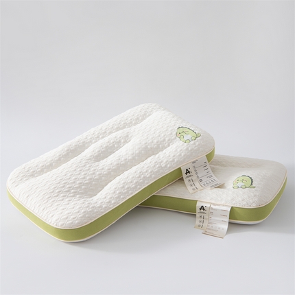 91家纺网 家纺一手货源 找家纺 （总）大熊枕芯 2024新款小恐龙儿童护脊成长枕 枕头枕芯