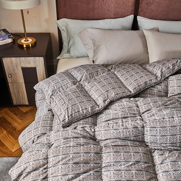 91家纺网 家纺一手货源 找家纺 （总）颐羽达 厂家供应纯棉色织双层羽绒被被壳 自充绒半成品鹅绒被被壳批发