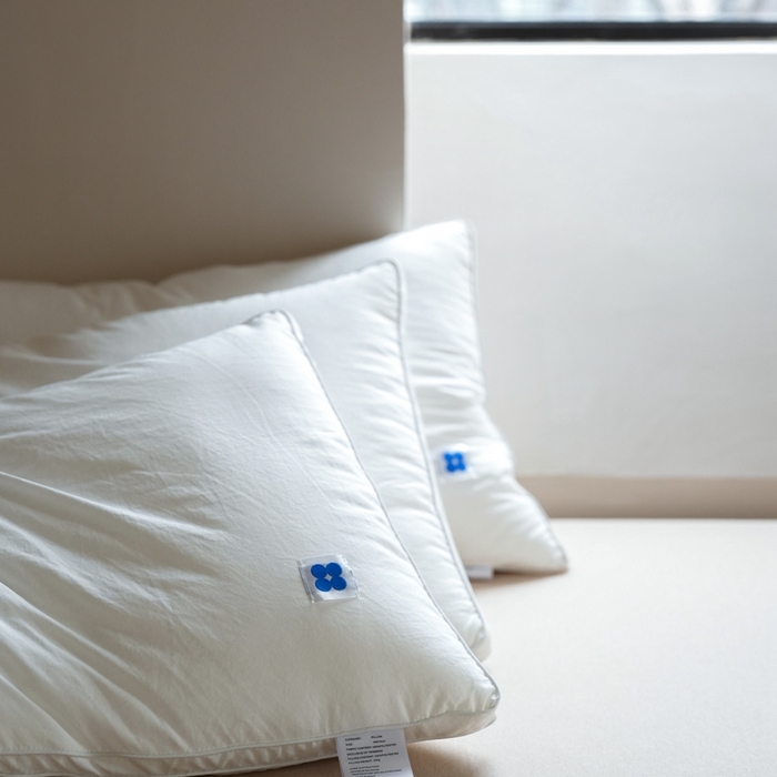 91家纺网 家纺一手货源 找家纺 （总）小春日和 2024新款糯高中低立体边护颈枕48×74高枕高弹枕芯学生枕头低枕成人枕芯