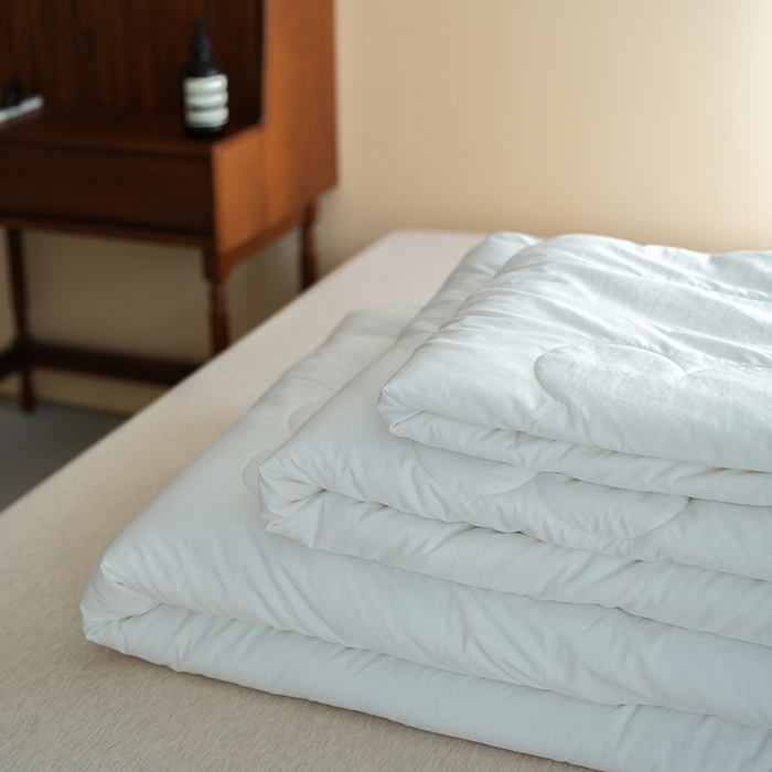 91家纺网 家纺一手货源 找家纺 （总）小春日和 2024新款白色抗菌被芯双人被子2m加厚保暖冬被春秋被6斤白色柔软被芯1.5m加大被