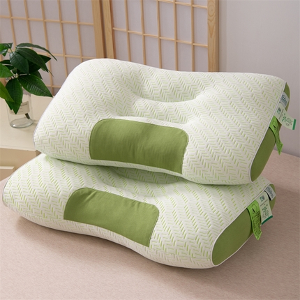 91家纺网 家纺一手货源 找家纺 （总）大熊枕芯 2024新款竹炭纤维spa枕 枕头枕芯