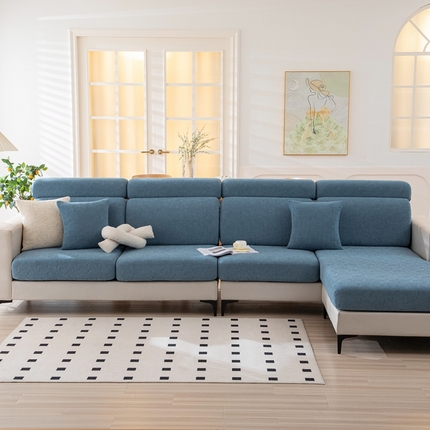 91家纺网 家纺一手货源 找家纺 （总）沐沐家纺 2026新款小树叶沙发笠