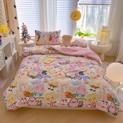 91家纺网 家纺一手货源 找家纺 （总）贝扬思 2025新款云朵棉大豆纤维豆豆被冬被被子被芯