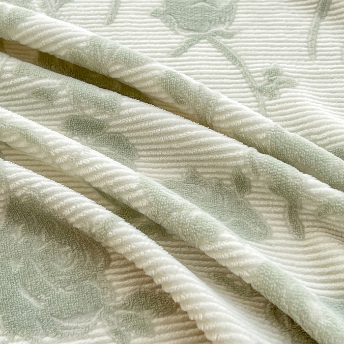 91家纺网 家纺一手货源 找家纺 金盛纺 2024新款雕花牛奶绒床单系列 约定-绿