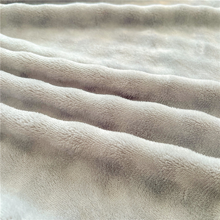 91家纺网 家纺一手货源 找家纺 喜居 2024新款A类兔毛泡泡牛奶绒床笠单床笠三件套 典雅灰