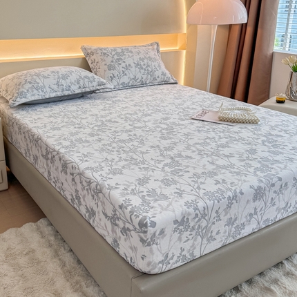 91家纺网 家纺一手货源 找家纺 （总）金盛纺 2024新款雕花牛奶绒床笠