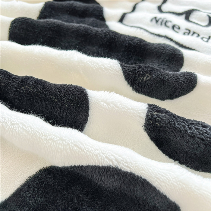 91家纺网 家纺一手货源 找家纺 喜居 2024新款A类兔毛泡泡牛奶绒床笠单床笠三件套 萌牛