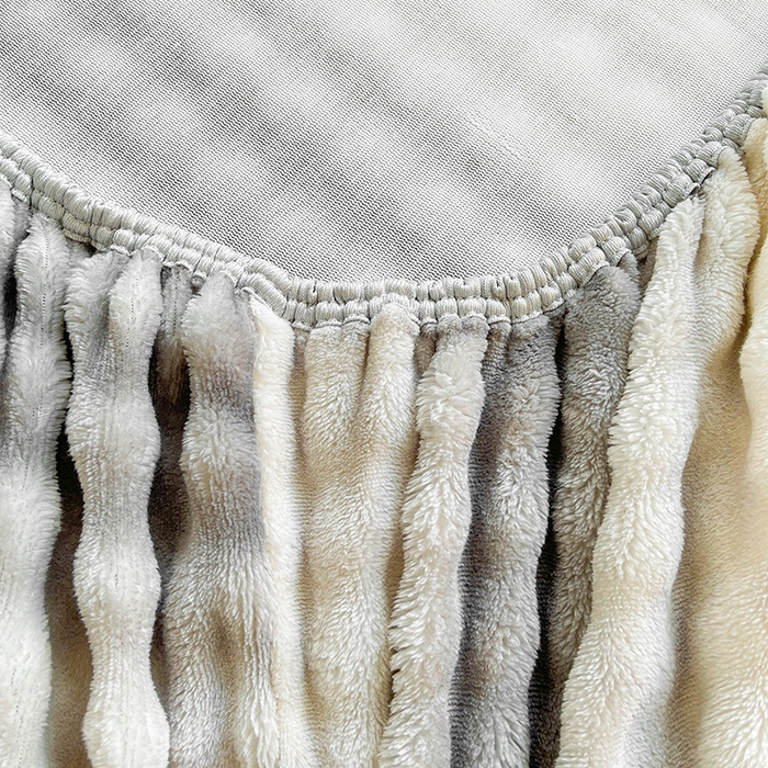 91家纺网 家纺一手货源 找家纺 喜居 2024新款A类兔毛泡泡牛奶绒床笠单床笠三件套 律动