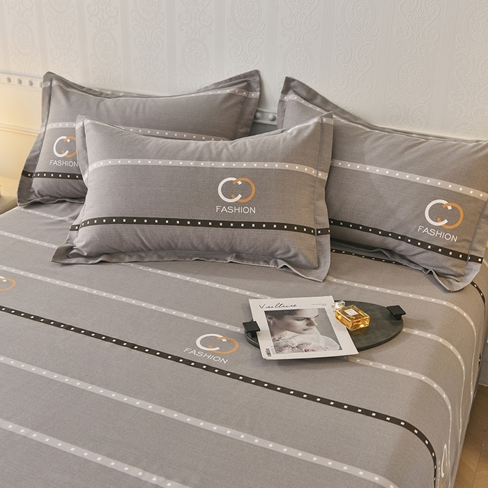 91家纺网 家纺一手货源 找家纺 大吉 2024新款全棉磨毛单枕套 威尔