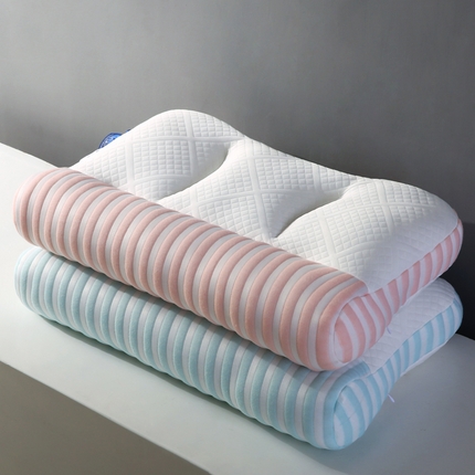 （总）蔻眠 2024 【爆款】超柔针织反牵引深睡枕芯情侣护颈椎枕头