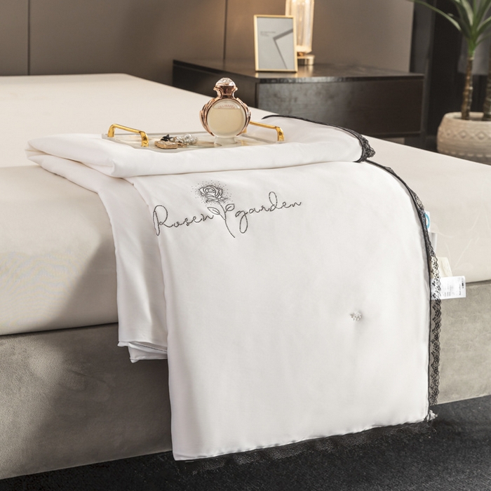 91家纺网 家纺一手货源 找家纺 （总）颐羽达 外贸手工蚕丝被芯批发夏凉被莱赛尔桑蚕丝被加厚冬被子礼品礼盒装