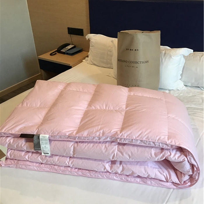 91家纺网 家纺一手货源 找家纺 （总）颐羽达 厂家供应纯色长城格羽绒被被壳 酒店宾馆立衬自充绒羽绒被被套