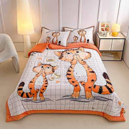 91家纺网 家纺一手货源 找家纺 （总）源舜家纺  2025新款云貂绒豆豆被冬被