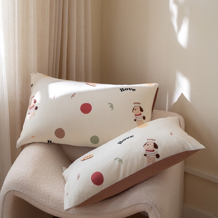 91家纺网 家纺一手货源 找家纺 （总）华超针织 2024新款全棉天竺棉印花单枕套