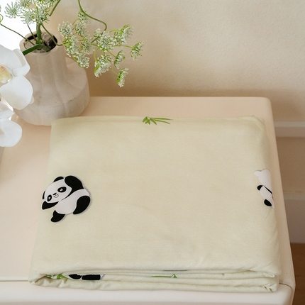 91家纺网 家纺一手货源 找家纺 华超针织 2024新款天竺棉印花单被套 盼达