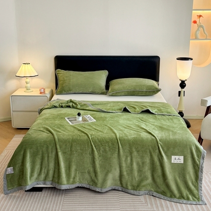 91家纺网 家纺一手货源 找家纺 （总）恋人优选 新款柔软亲肤A类双面牛奶绒毛毯床单多功能毯